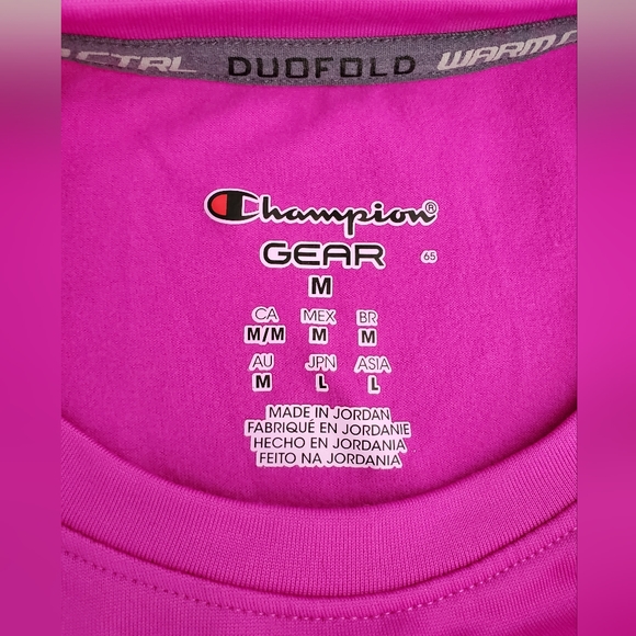 Champion Gear Duofold NWT Compression Shirt Raspberry - Picture 2 of 7